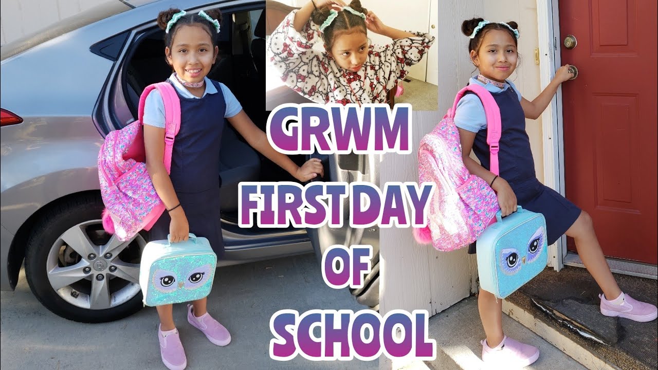 GRWM FIRST DAY OF SCHOOL | 4th GRADE