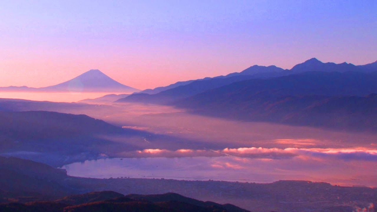 4K映像  絶景「八ヶ岳の四季５完」エンドロール 癒し自然風景 富士山 雲海  Ending  Japan 4K upscaling