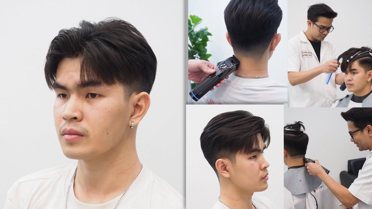 ตัดผมทรง Undercut โดยช่างไมโคร Suwan Mali barber shop