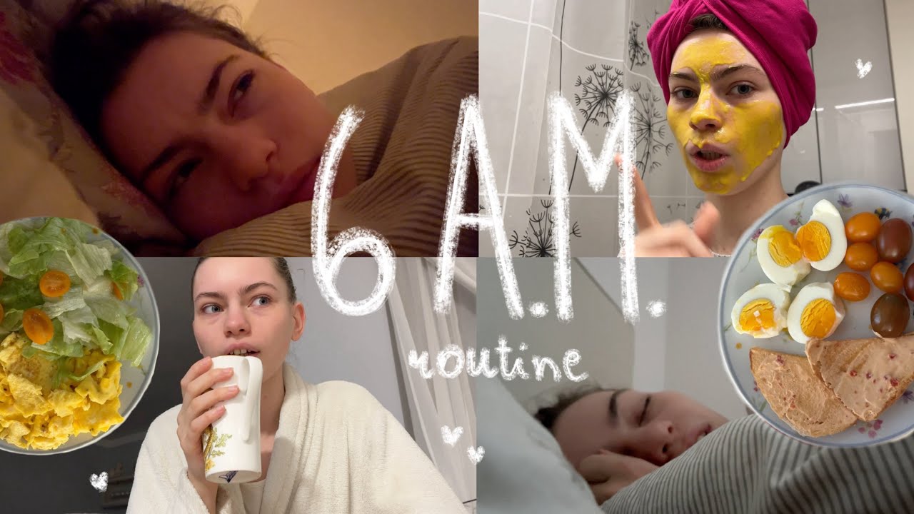 6 a.m. routine for a week | never again