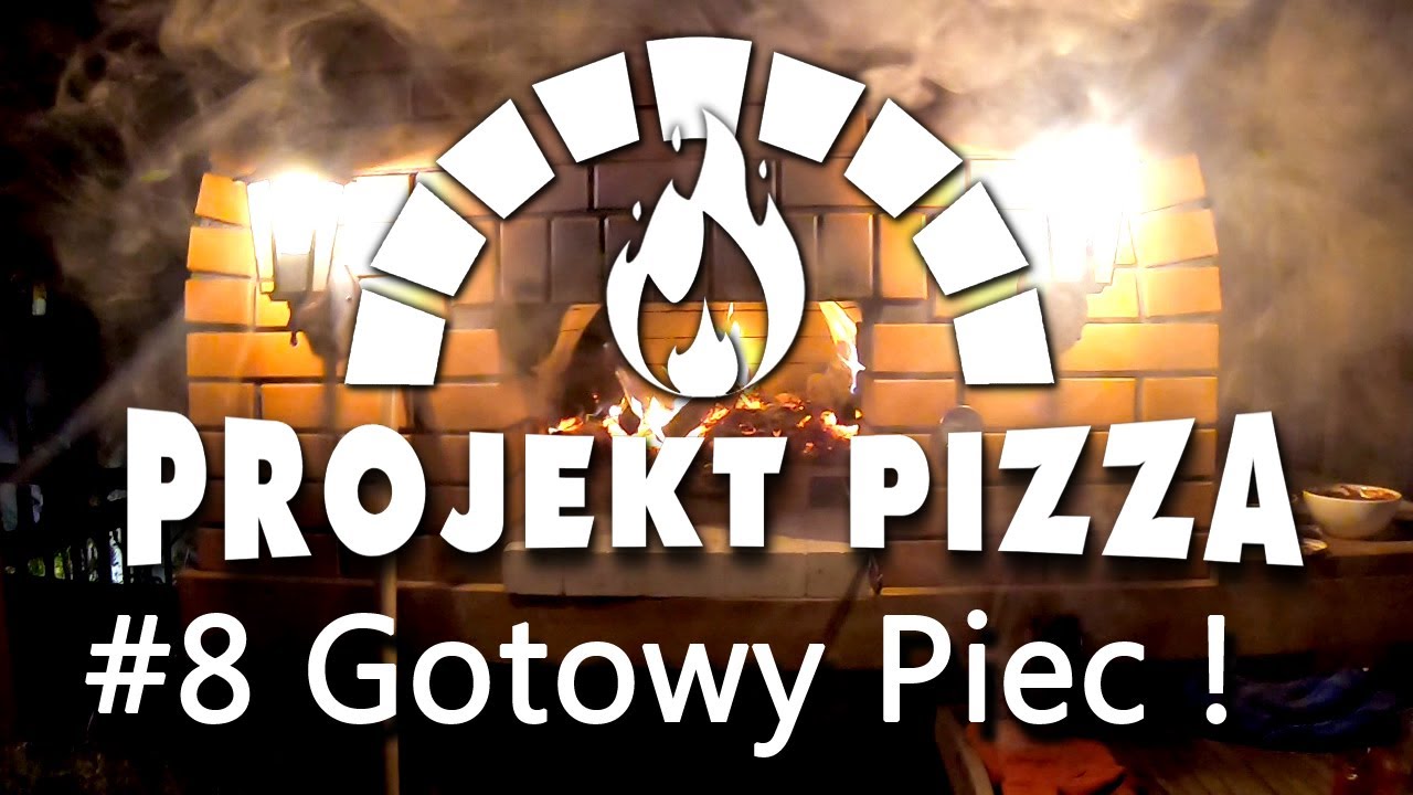 Jak wygląda gotowy ceglany piec do pizzy / chlebowy. Część 8 - Projekt Pizza.