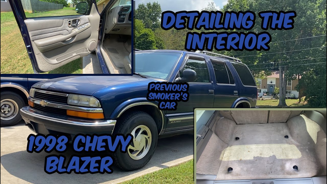 Detailing the Interior: 1998 Chevy Blazer (PAST SMOKER'S CAR!)