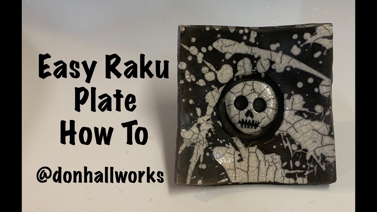 Easy Raku Plate How To