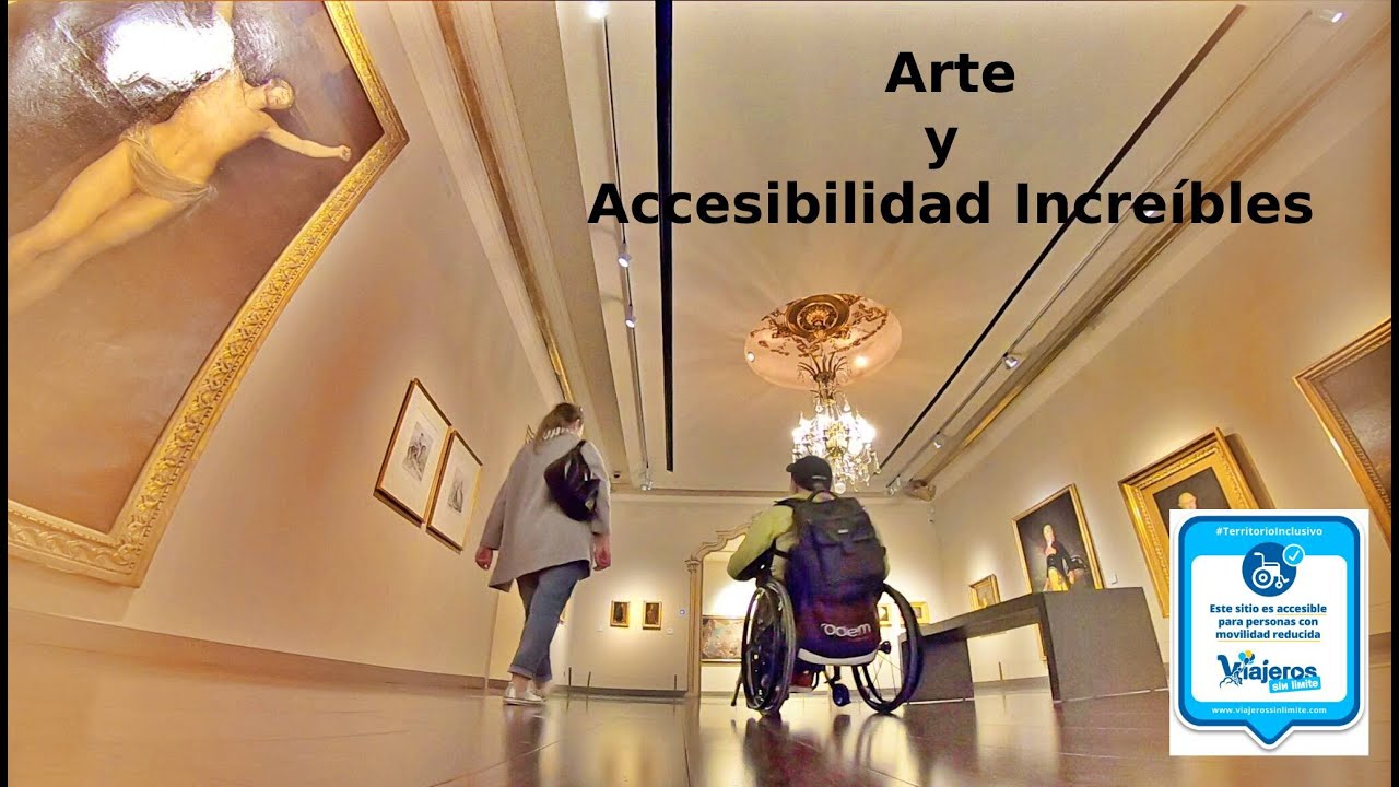 Museo de Goya en Zaragoza con silla de ruedas