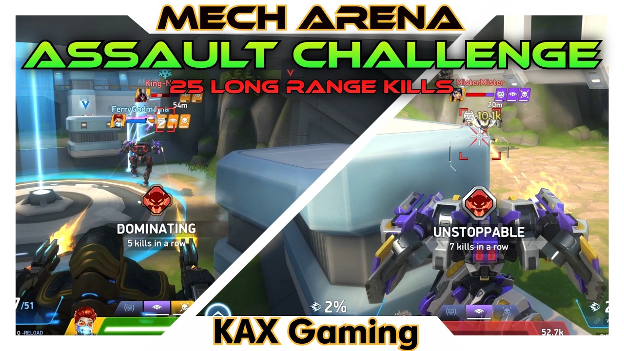 Assault Challenge With Vipers & Overdrivers in CPC - Mech Arena