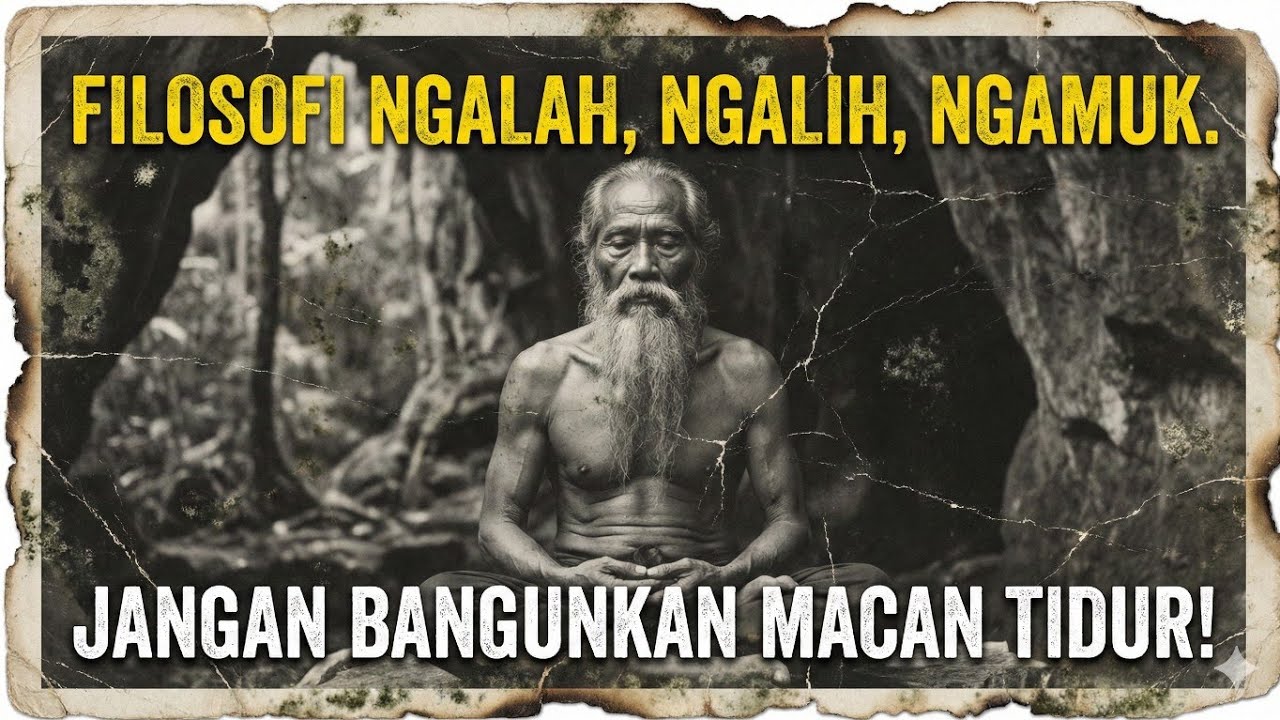 JANGAN BANGUNKAN MACAN TIDUR (Filosofi Ngalah, Ngalih,Ngamuk)