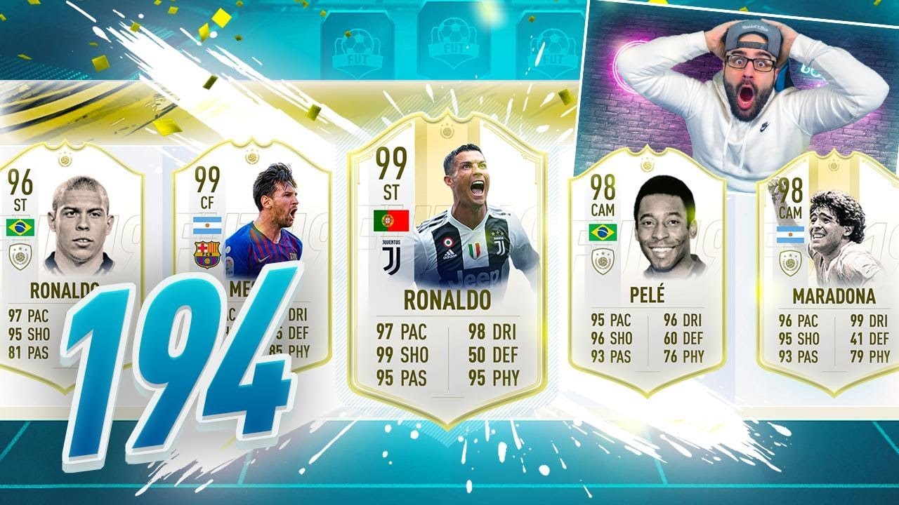 OMG BIGGEST 194 FUT DRAFT CHALLENGE YET! - FIFA 19 Ultimate Team Highest Rated Draft