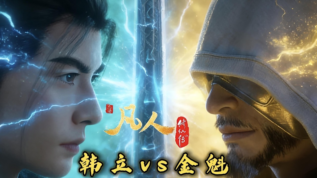 金魁大战韩立——凡人修仙传180集 凡人修仙传179集 凡人修仙传178集 #凡人修仙传 #韩立 #金魁