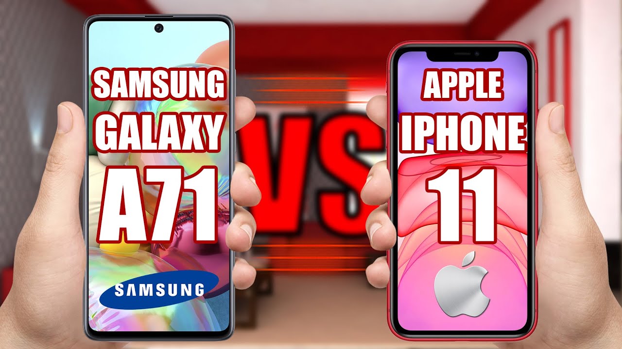 Samsung Galaxy A71 vs Apple iPhone 11