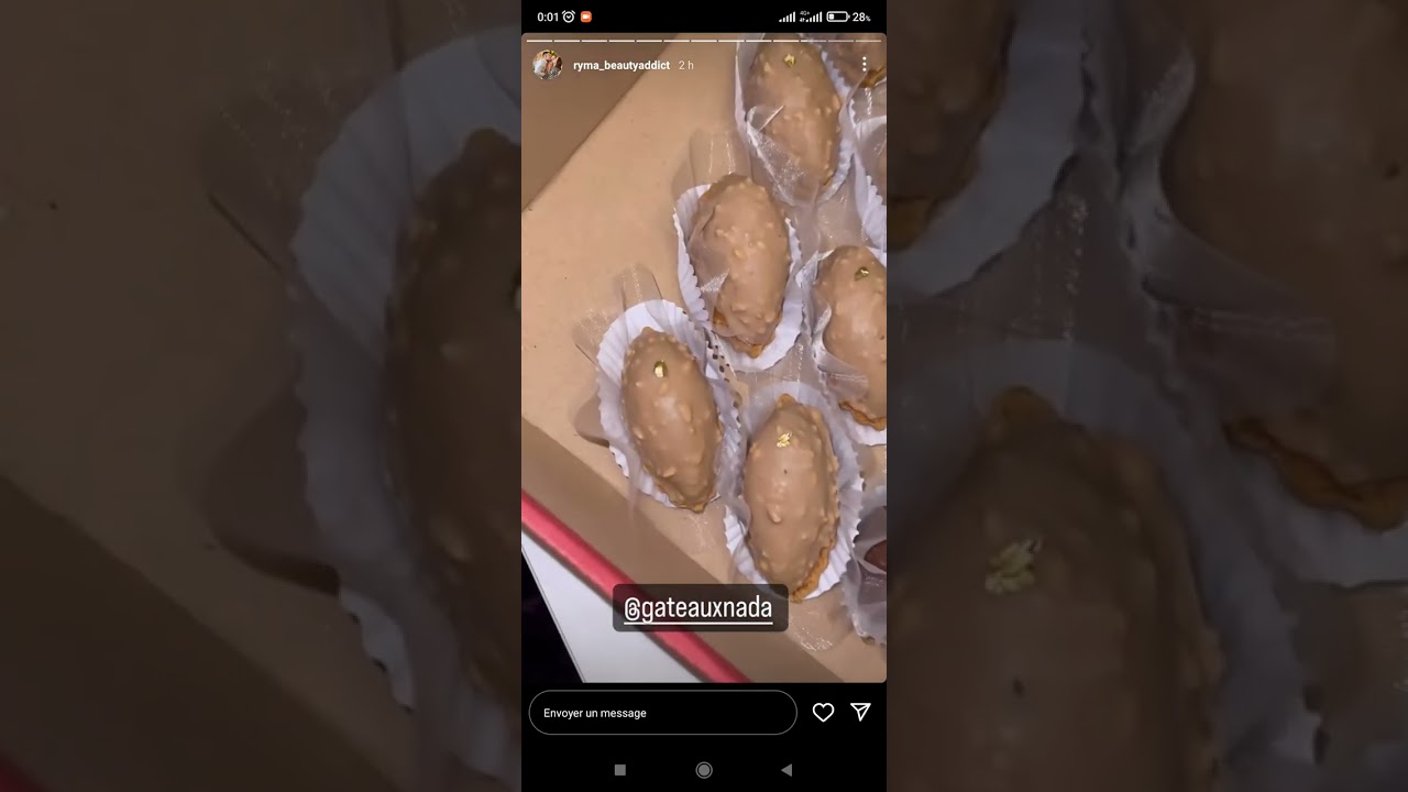ستوري ريمة بيوتي اديكت تحضيرات العيد و حلويات العيد  Ryma beautyaddict Les gâteaux de l'Aïd