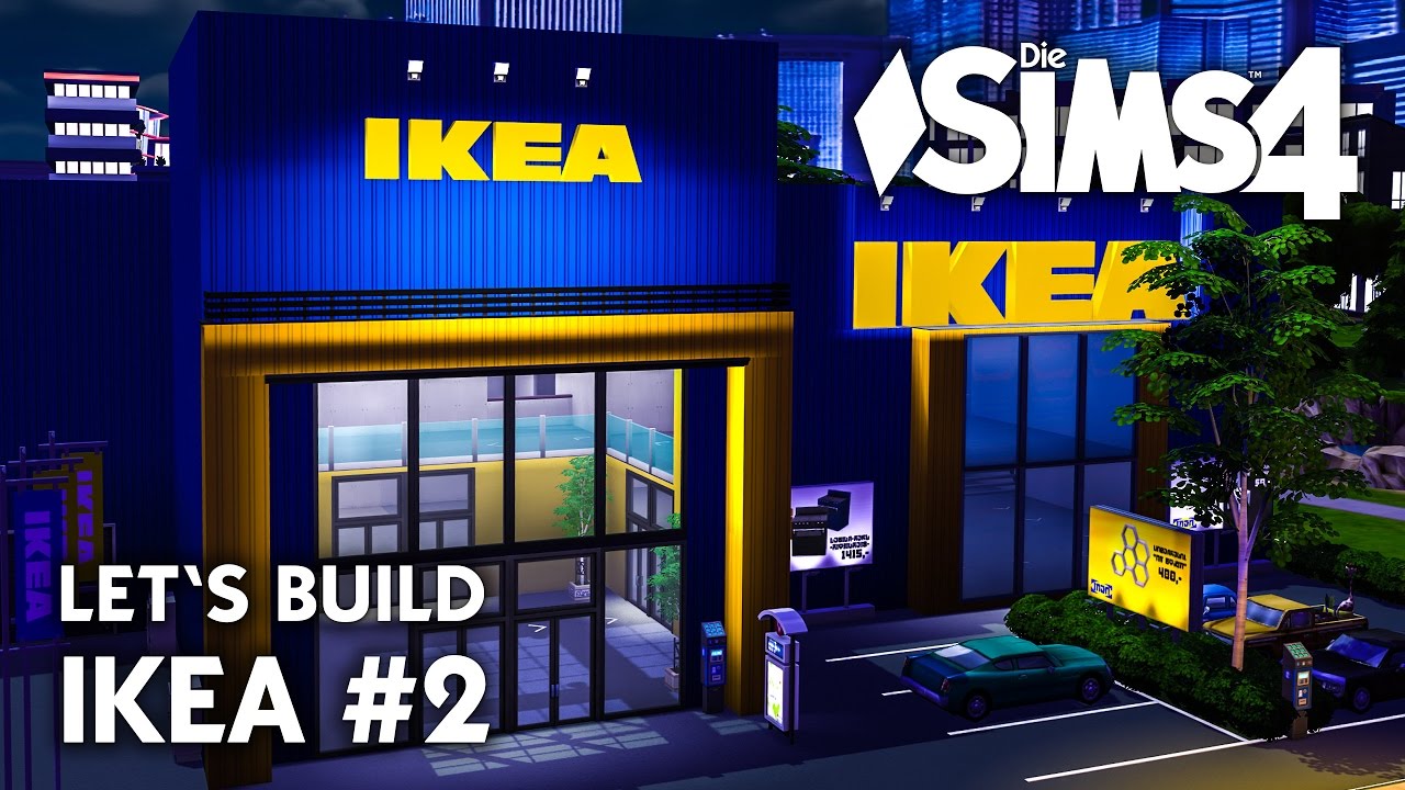 Die Sims 4 IKEA bauen | Handel #2 Let's Build mit IKEA CC-Objekten