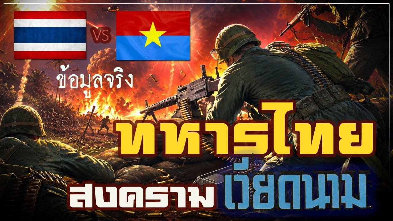 ทหารไทย ในสงครามเวียดนาม : กองพลเสือดำ ปะทะ เวียดกง (Royal Thai Army Volunteer Force in Vietnam War)