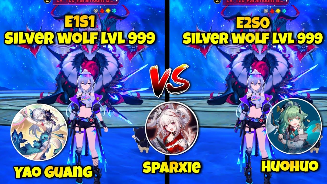 WHICH 3-COST IS BETTER? V2 E1S1 SILVER WOLF VS E2S0 SILVER WOLF VS POMPOM BOSS