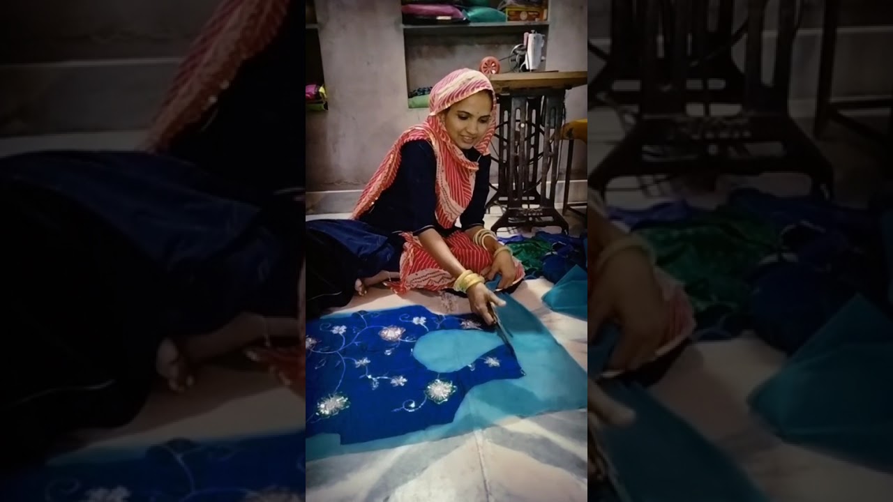 कुर्ती कांचली घाघरा सिलाई ✂️✂️💫💫🪡👗✨🧵