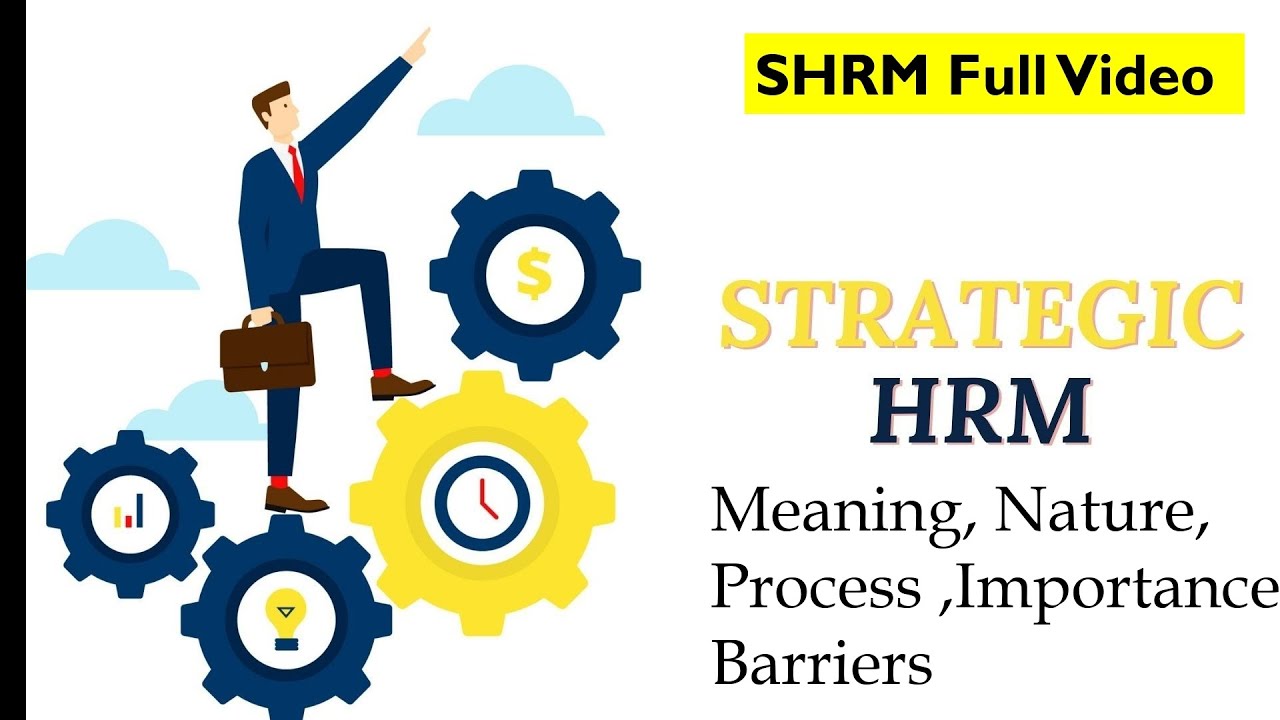 STRATEGIC HUMAN RESOURCE MANAGEMENT : MEANING , FEATURES, IMPLEMENTION,  #humanresourcemanagement