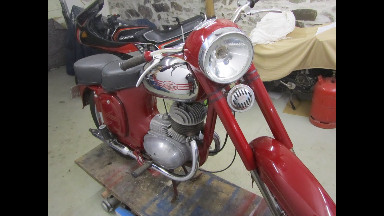 Reparatur JAWA 175 die 3. genau Teil 3