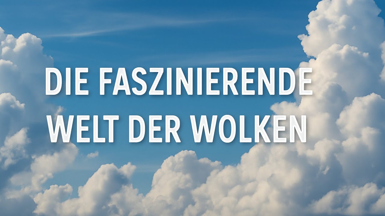 Wolkenbildung erkl&auml;rt  Von Cumulus bis Cirrus &ndash; Die Wissenschaft der Wolken