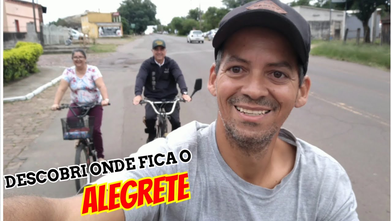 EP 42/VIAGEM DE BICICLETA - DE ALEGRETE RS. ATÉ ROSÁRIO DO SUL RS.