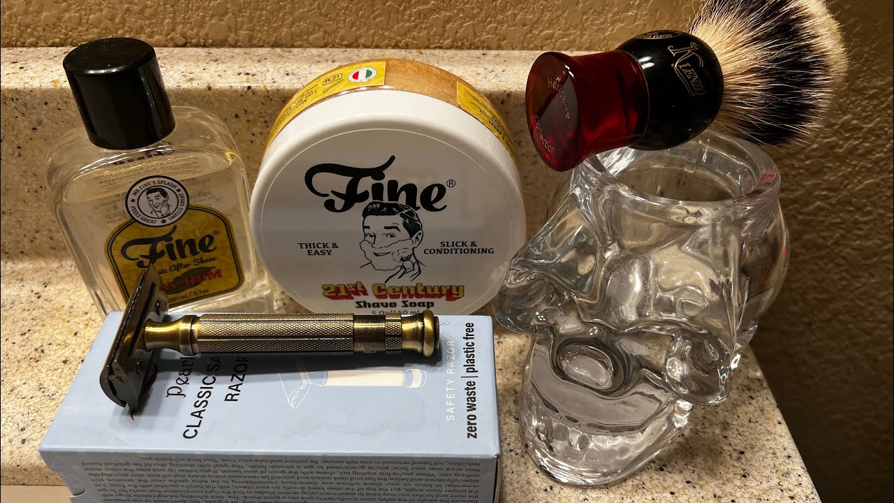 Budget minded Pearl Classic Razor, Fine Bay Rum Soap & Aftershave, Willy’s Blade & Heritage Brush