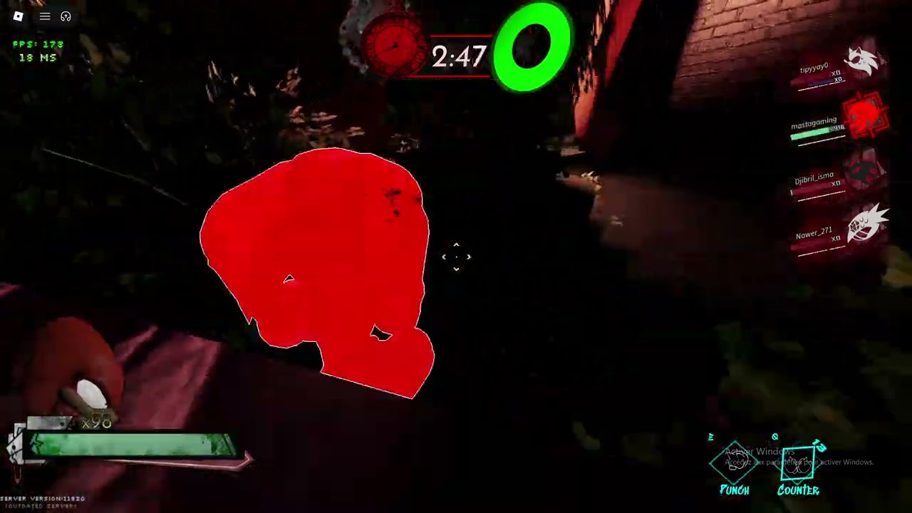 Roblox - Outcome memories Knuckles VS Kolossos
