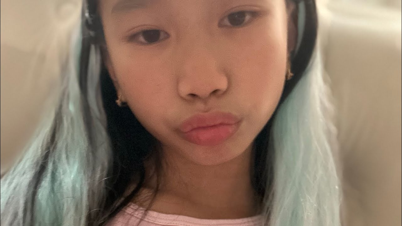 Doing skincare with my new skincare products 
