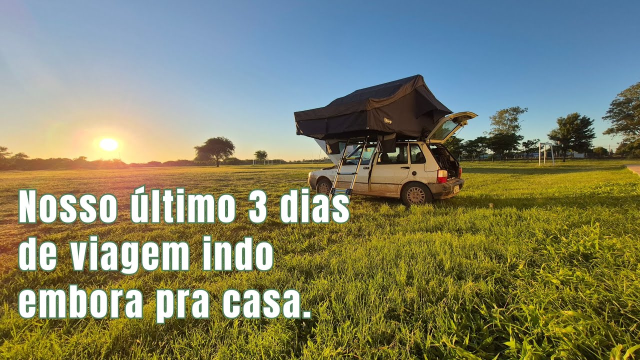 Voltando pra casa, são mais três dias de viagem. #fiatuno #travel #argentina #camping #familia 