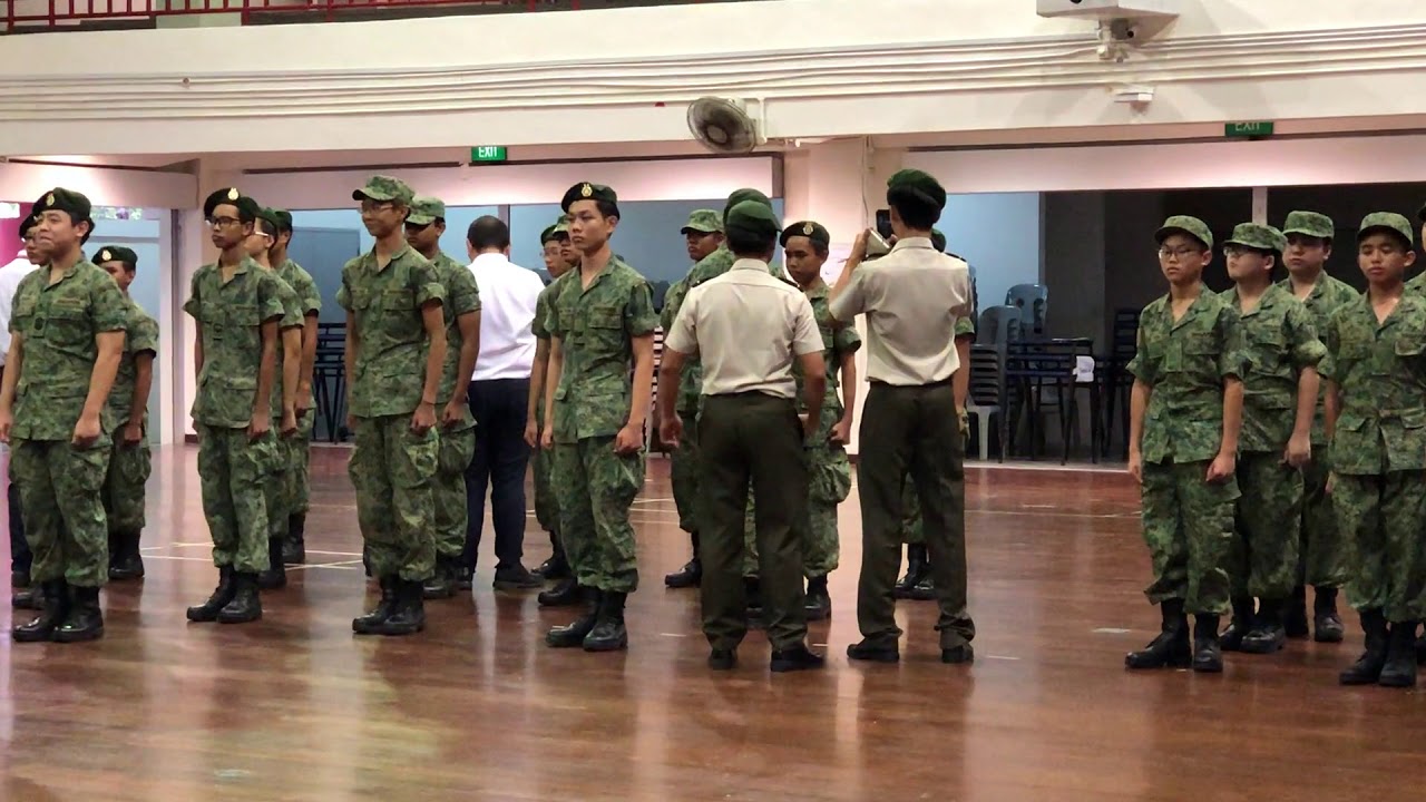 Damai Secondary School NCC POP 2018