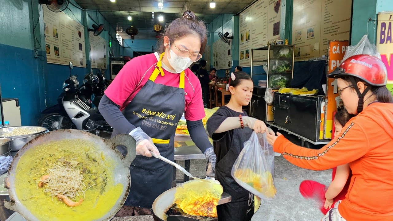 Trở Lại Bánh Xèo Nhí Chiều Chủ Nhật Cuối Tuần Cô 3 Miền Tây Đứng Bếp.