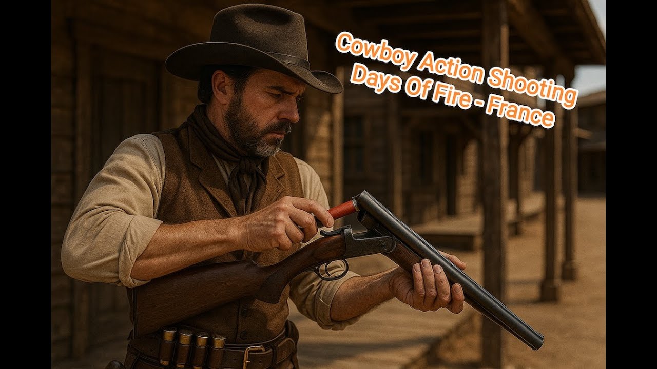 Cowboy action shooting - Days of Fire in France.