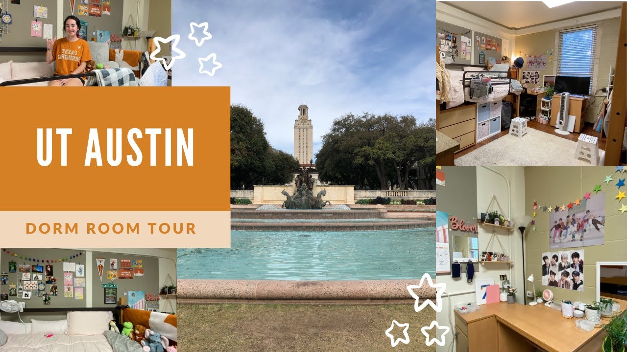 UT Austin Jester West Dorm Room Tour