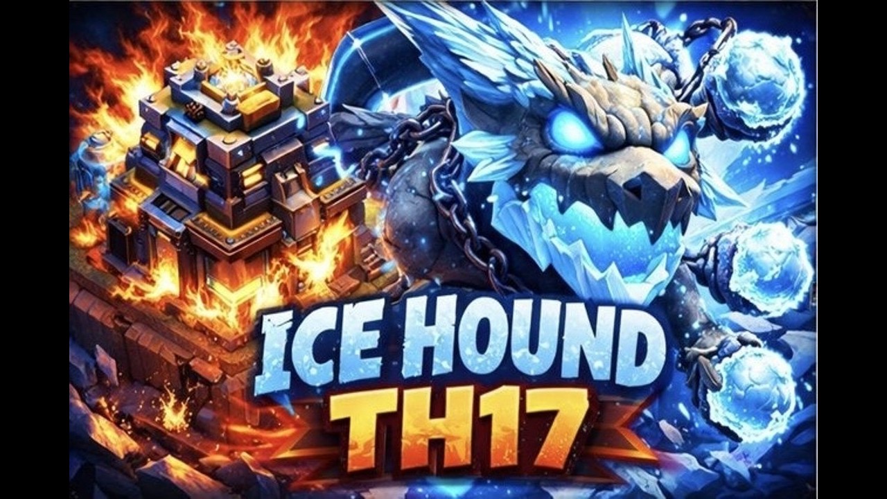 TH17 Ice Hound Domination - 2 Brutal NormalAttacks!