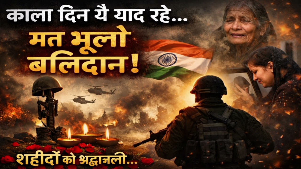 काला दिन याद रहे | मत भूलो बलिदान | शहीदों को श्रद्धांजलि भजन | रुला देने वाला देशभक्ति गीत