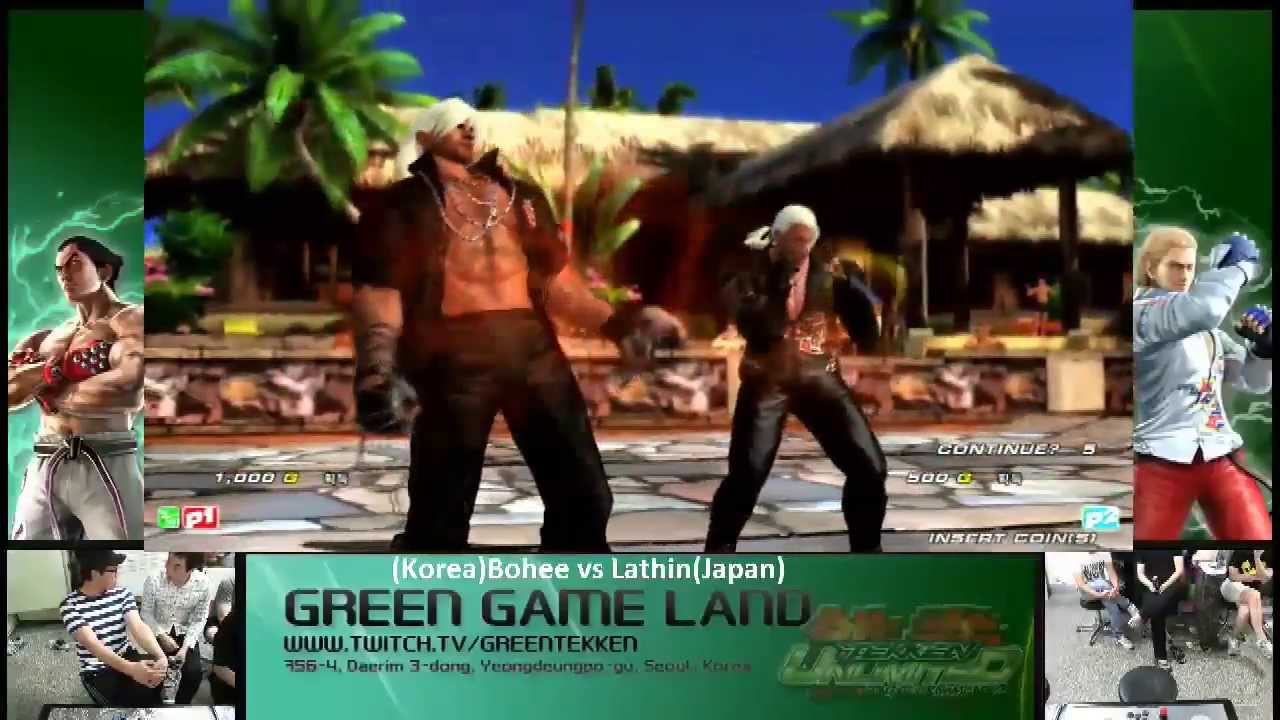Tekken Tag 2 Unlimited Bohee (Steve/Miguel) vs Lathin (Lars/Leo)