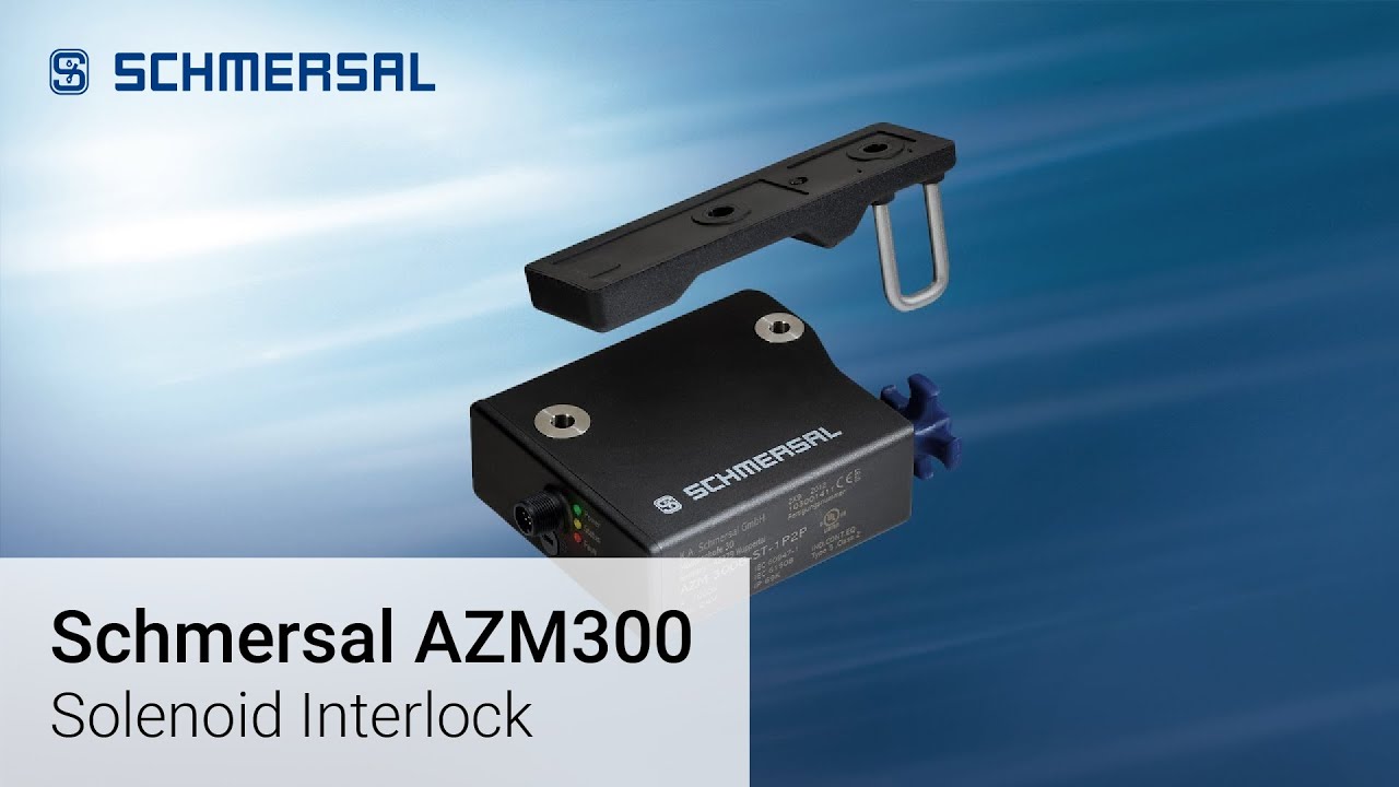 Introducing Schmersal's AZM300 Solenoid Interlock