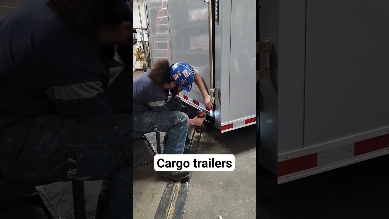 building a #cargotrailer that's ##tougherthantherest #wemakeiteasy #americanmade