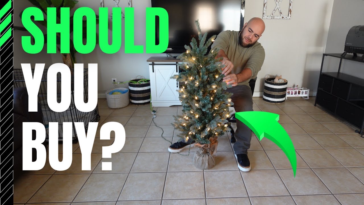 National Tree Company Pre-lit Artificial Mini Christmas Tree - Unboxing & Assembly