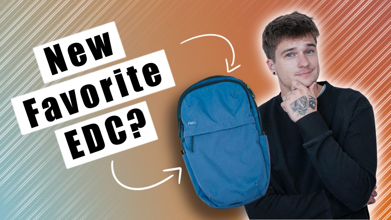 Pakt 22L Everyday Backpack Review! Could this be my new favorite EDC?