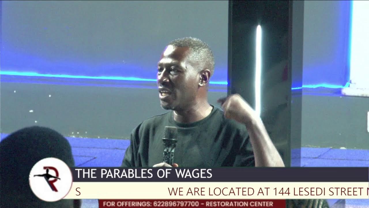 The parables of wages | Wednesday  Service| Word of God by Dr C Semono