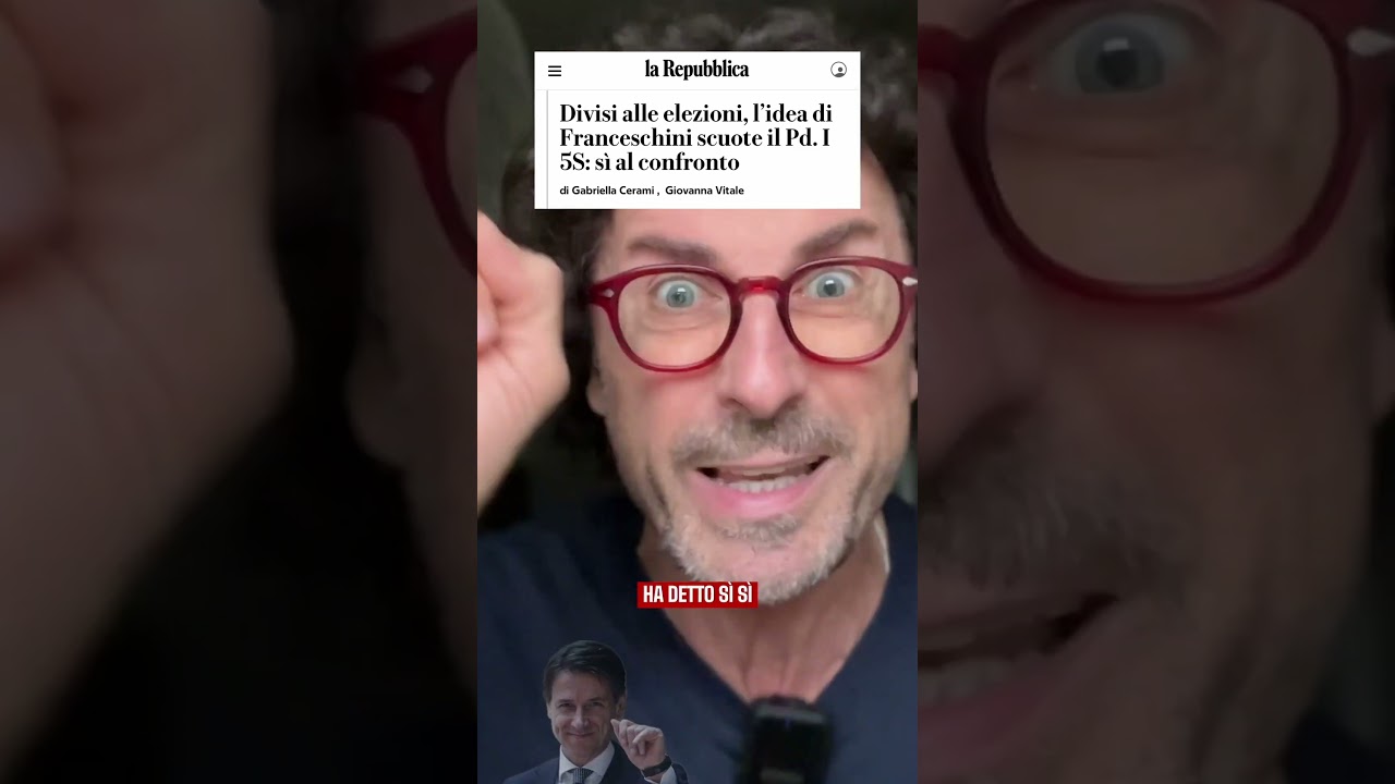 L'ultima presa in giro di Franceschini sul tema della alleanze progressiste.