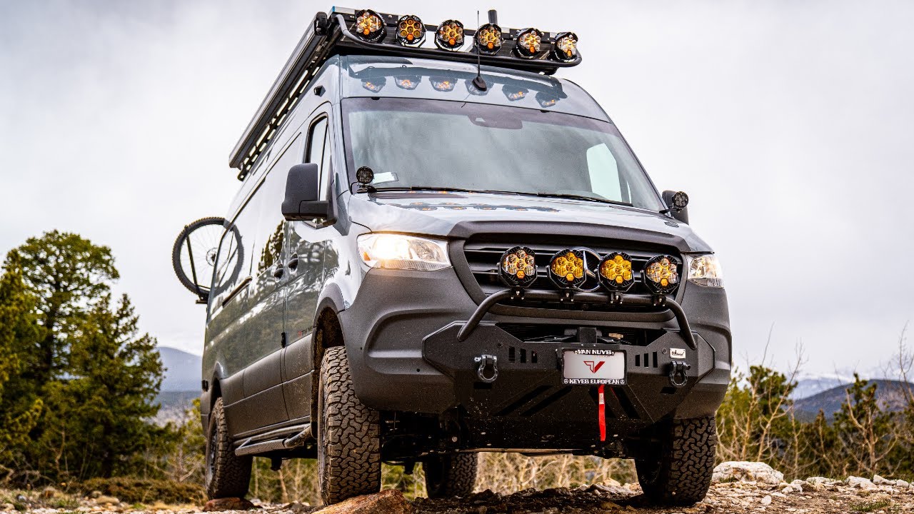 Full Van Tour - Mercedes Sprinter 170 4x4 -  7 Seater, Sleeps 4