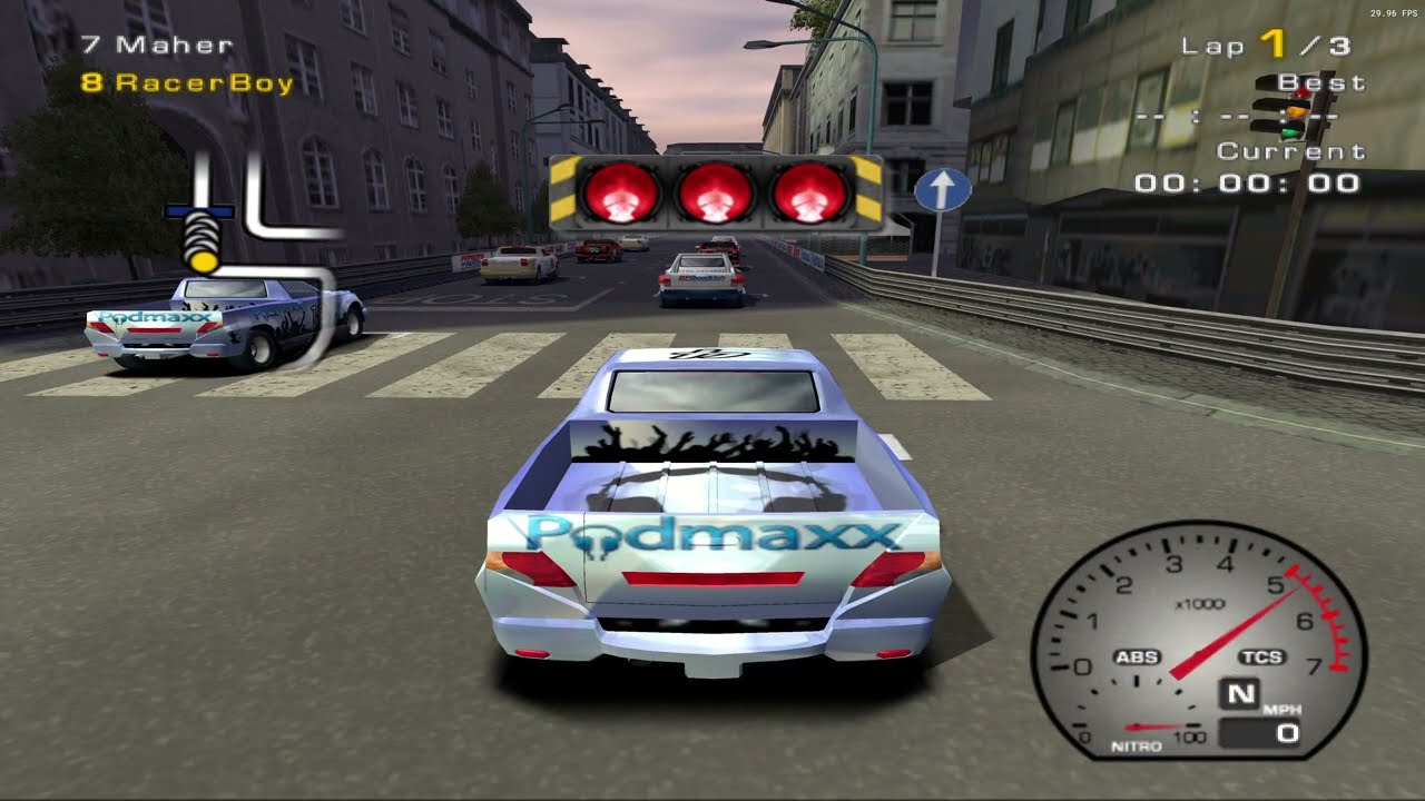 Super PickUps PS2 - Gameplay (All Trucks & Tracks Unlocked)