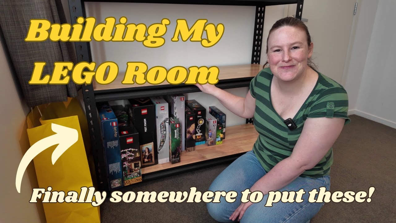 Building My LEGO Room | LEGO Display & Storage Setup