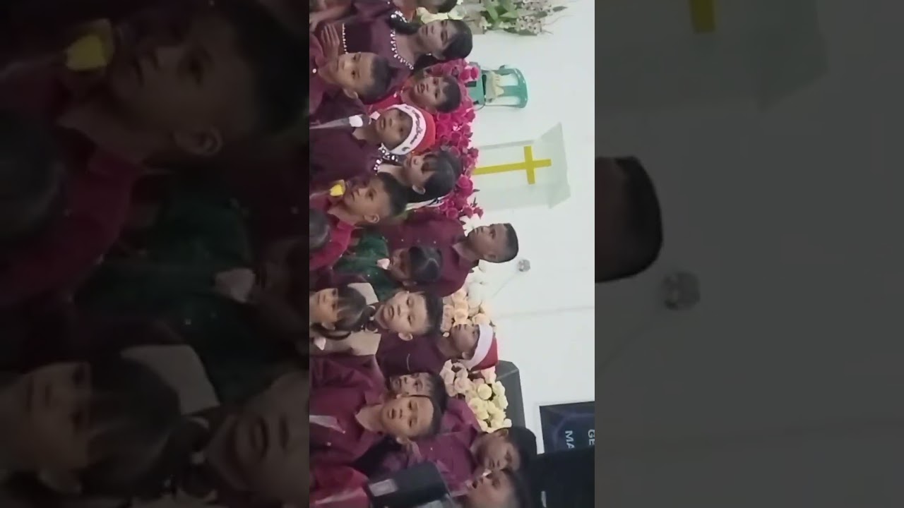 Baru sempat aplot video natal sekolah minggu gaes