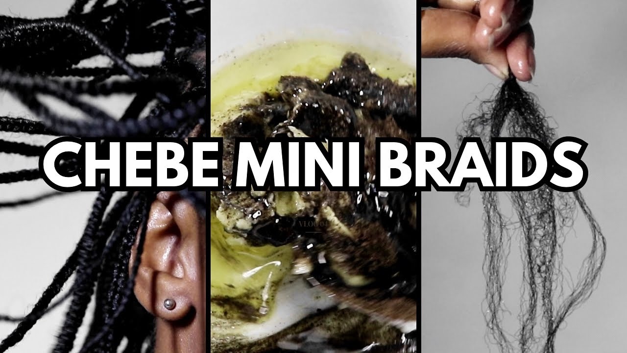 Mini Braids for HAIR GROWTH ft DIY CHEBE BUTTER | African Hair Secrets Ep.4 | South African YouTuber