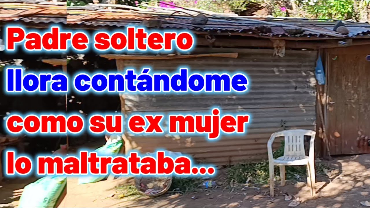 Padre soltero llora contándome como su ex mujer lo maltrataba...