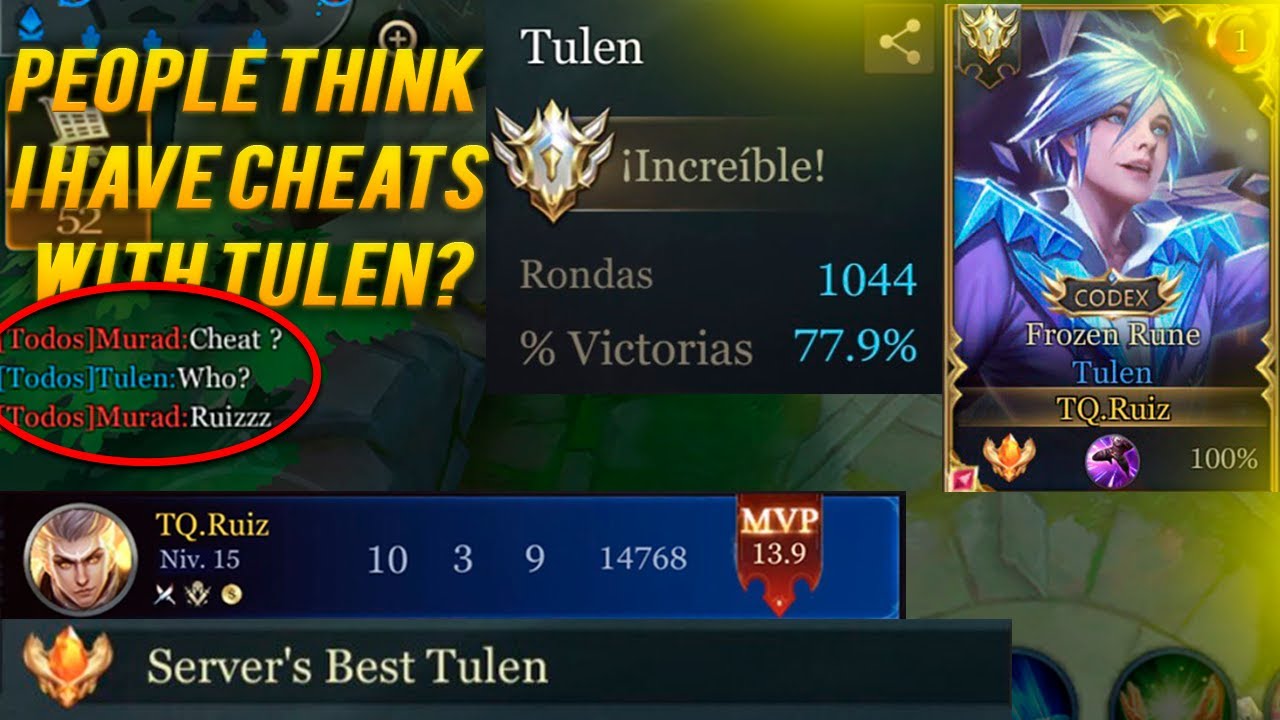 PEOPLE THINK I HAVE CHEATS WITH TULEN? (TOP 1 EU / BEST TULEN EU).