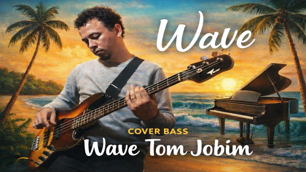 TOM JOBIM - WAVE - BASS COVER