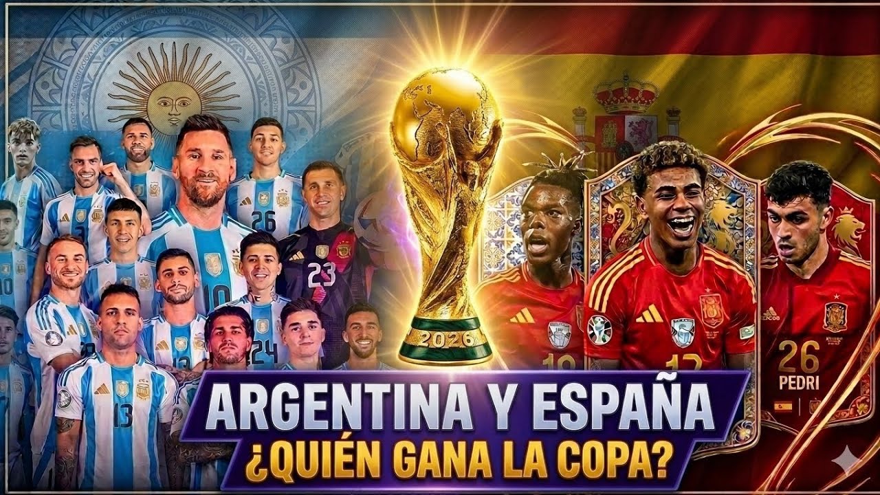 IMPACTANTE NOTICIA ARGENTINA Y ESPA&Ntilde;A &iquest;QUIEN GANA LA COPA DEL MUNDO? MUNDIAL 2026 TAROT PREDICCIONES