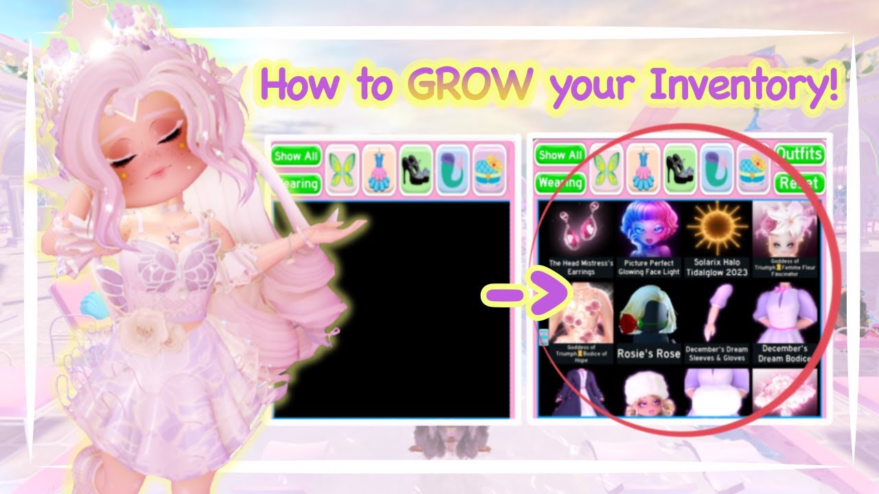 How to Grow your Royale High Inventory! *EASY*
