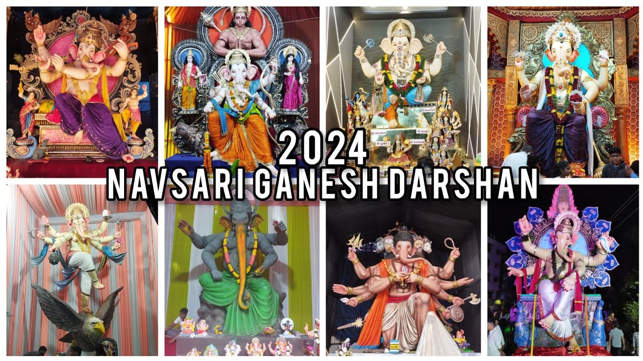 Navsari Ganesh Darshan 2024 | Navsari biggest ganpati 2024 | #ganpati #navsariganeshdarshan2024